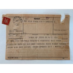 Prag, 04.12.1931, Telegramm...