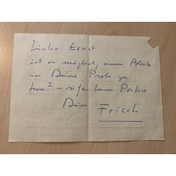 Berlin | 15.11.1967, Eigenhändiger Brief mit Unterschrift