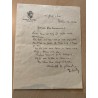 Berlin | 4. Dezember 1936, Eigenhändiger Brief mit Unterschrift