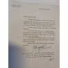 St. Paul de Vence, 25. September 1962 - Brief mit eigenhändiger Unterschrift