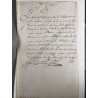 Mergentheim 1718 - Brief mit eigenhändiger Unterschrift