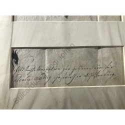 Aschaffenburg, 31.03.1781 - Gaststättenkonzession mit eigenhändiger Unterschrift des Kurfürsten