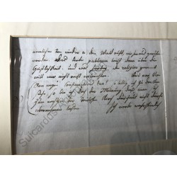 Aschaffenburg, 20.10.1787 - Eigenhändiges Schreiben