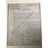 Aschaffenburg, 30.03.1813 - Brief mit eigenhändiger Unterschrift