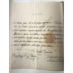 Würzburg, 29. Oktober 1819 - Brief mit eigenhändiger Unterschrift