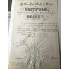 Berchtesgaden, 29.09.1912 - Urkunde mit eigenhändiger Unterschrift