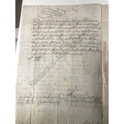 Wien, 3. September 1672 - Brief mit eigenhändiger Unterschrift